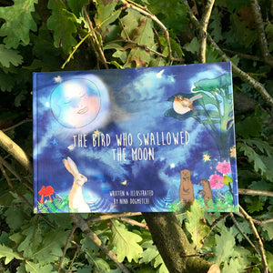 The Bird Who Swallowed the Moon Story Book