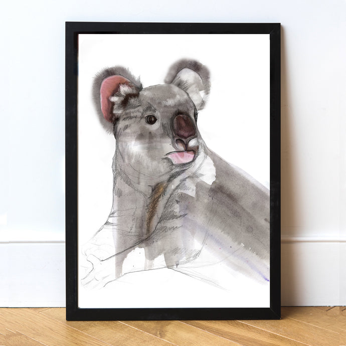 A3 Koala Bear Art Print
