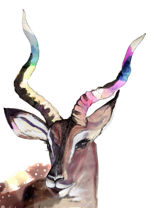 Spirit Deer Art Print