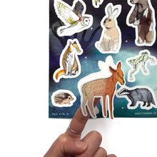 Woodland Animal Sticker Set