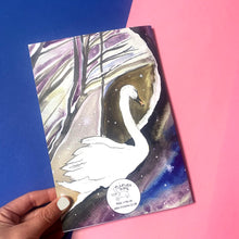 Winters Swans A5 Notebook