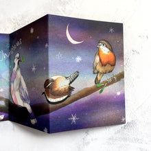 Winter Birds Christmas Card